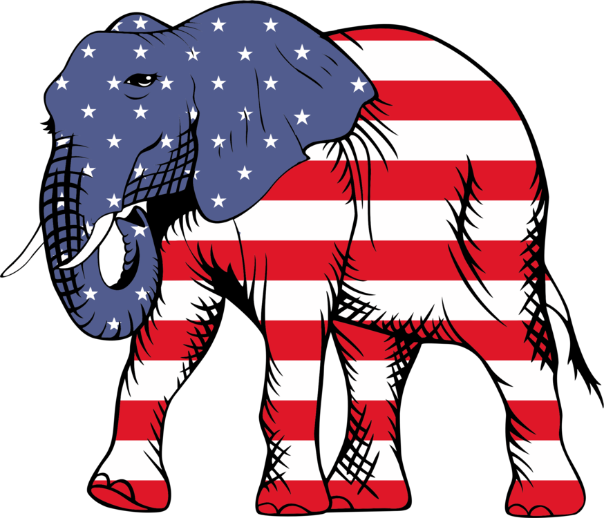 Vector Elephant Transparent PNG Image