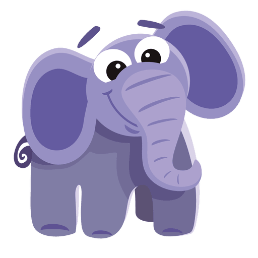 Vector Elephant Transparent PNG Image