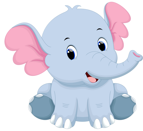 Vector Elephant Transparent PNG Image