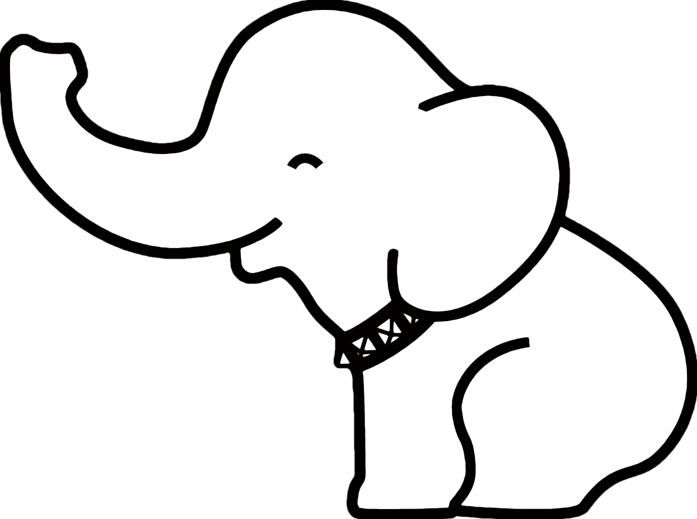 White Elephant Transparent PNG Image