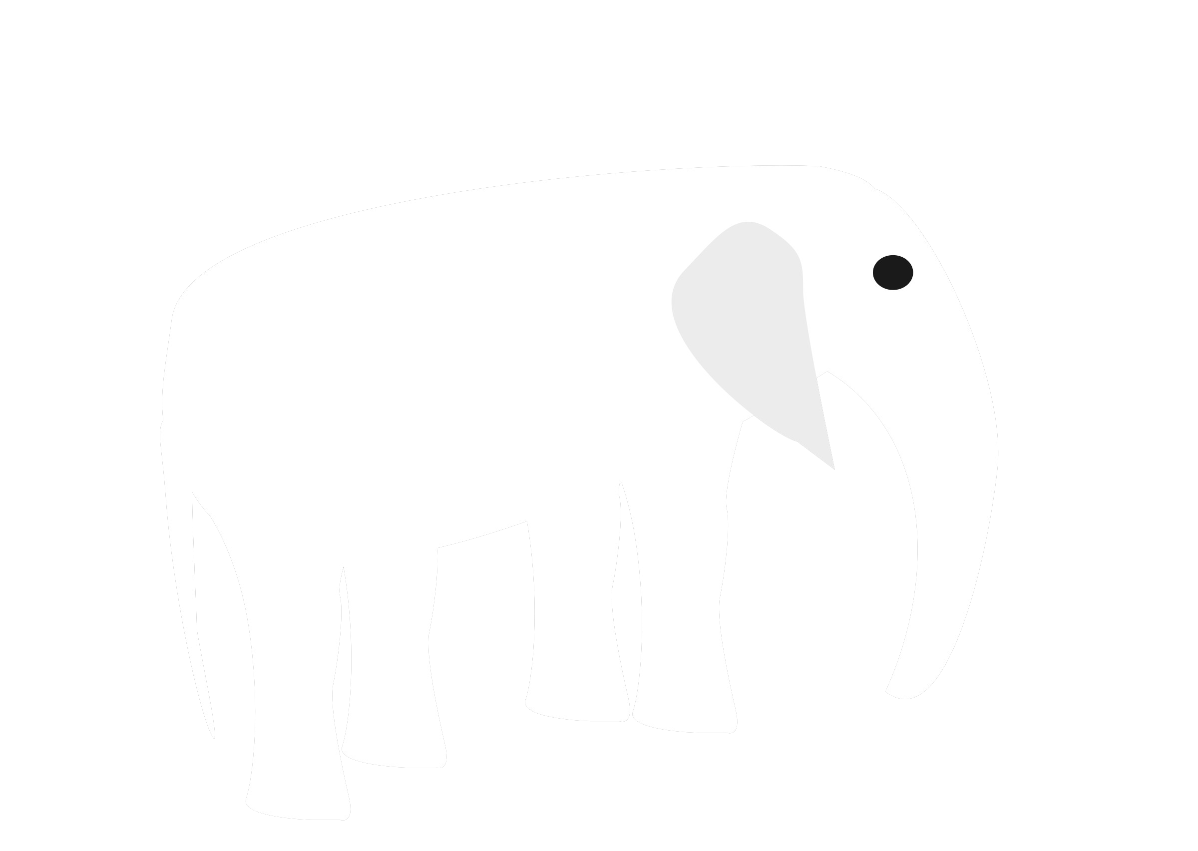 White Elephant Transparent PNG Image