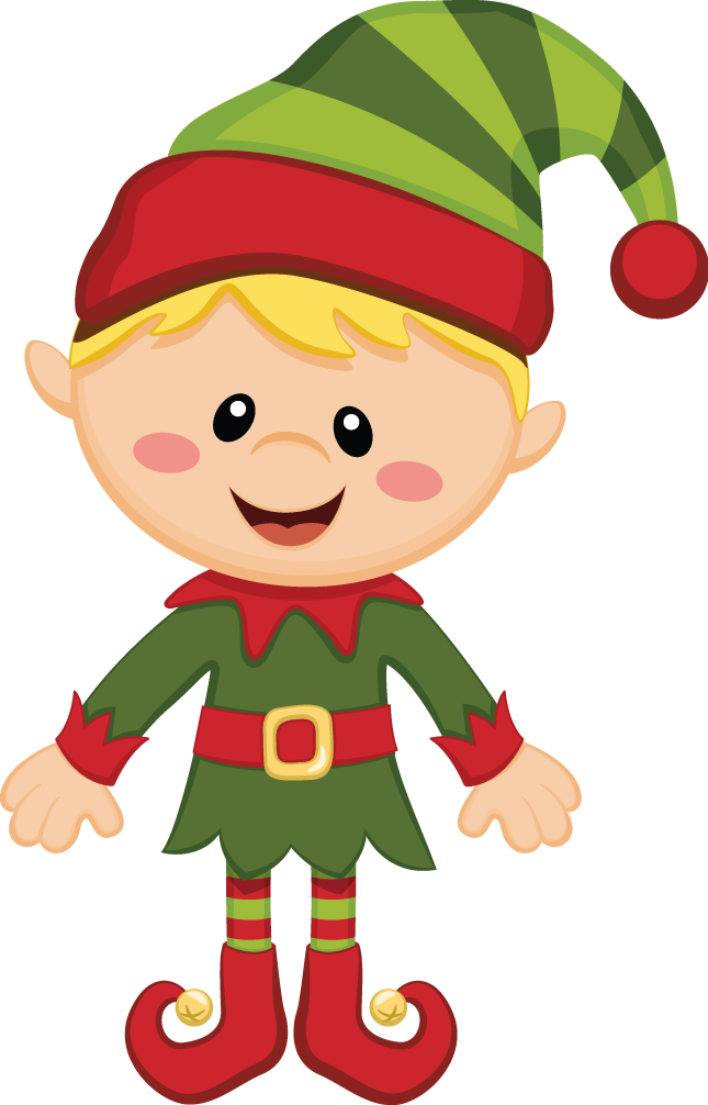 Claus Duende Elf Christmas Santa Transparent PNG Image