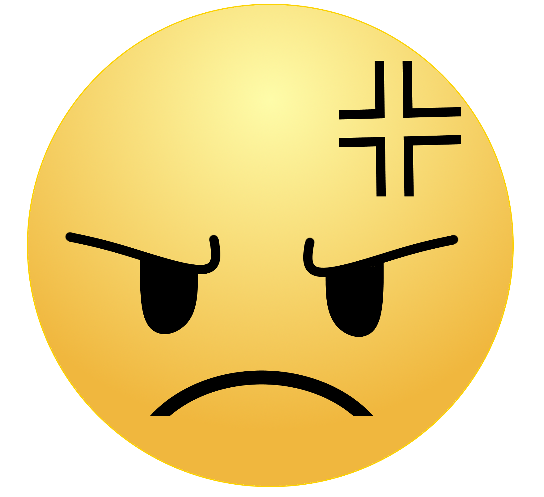Bewildered Emoji Transparent PNG Image