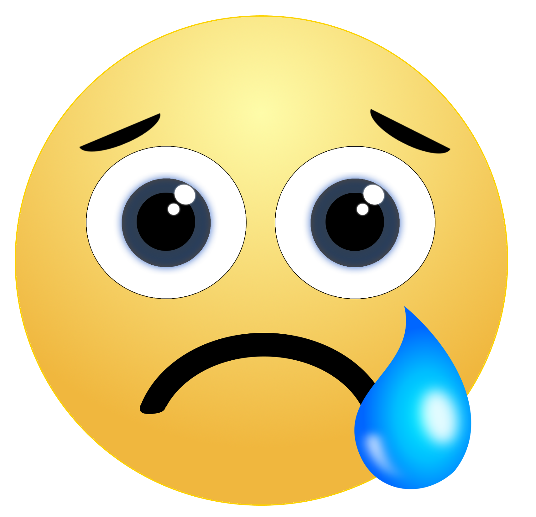 Bewildered Emoji Transparent PNG Image