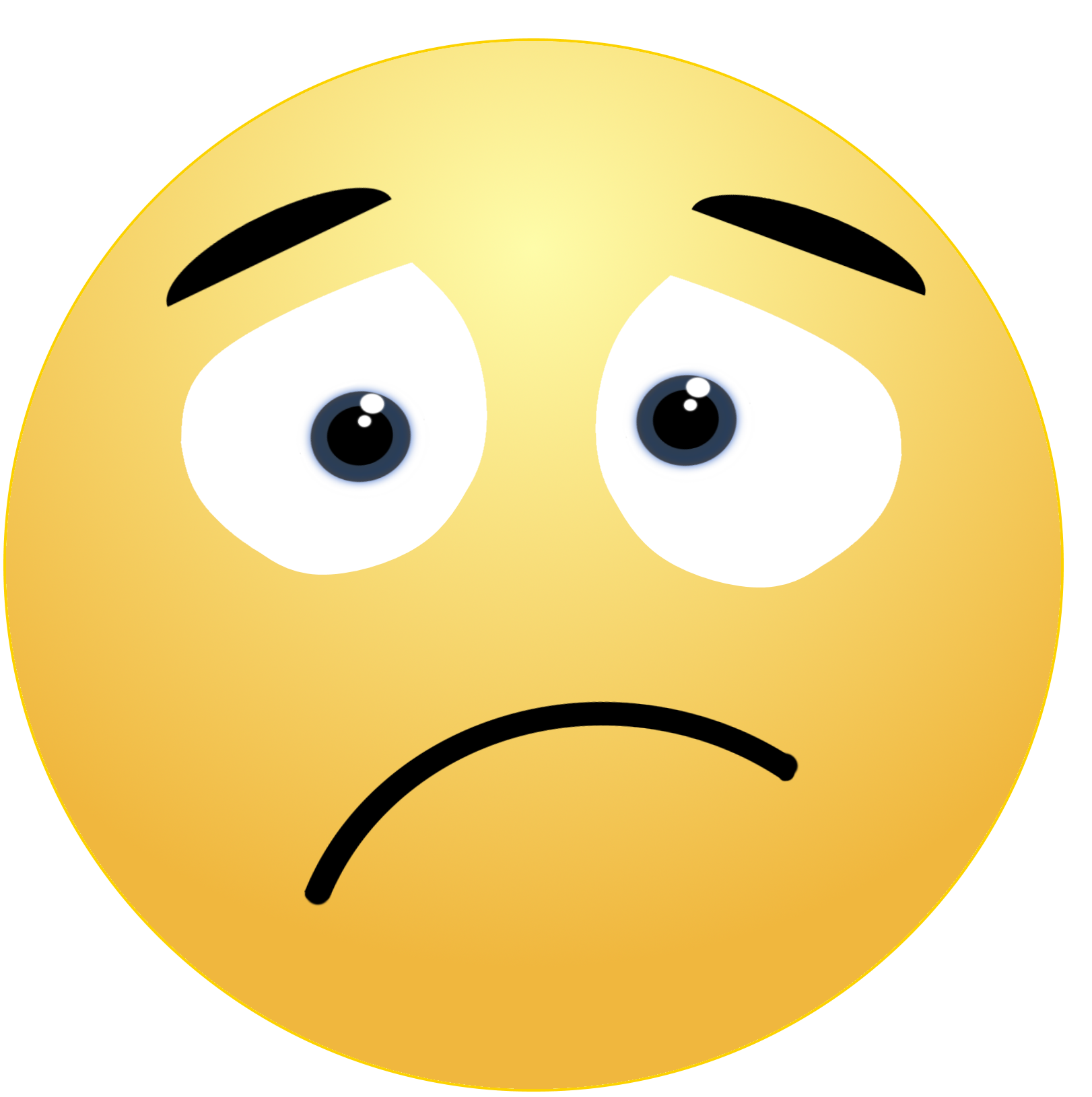 Bewildered Emoji Transparent PNG Image