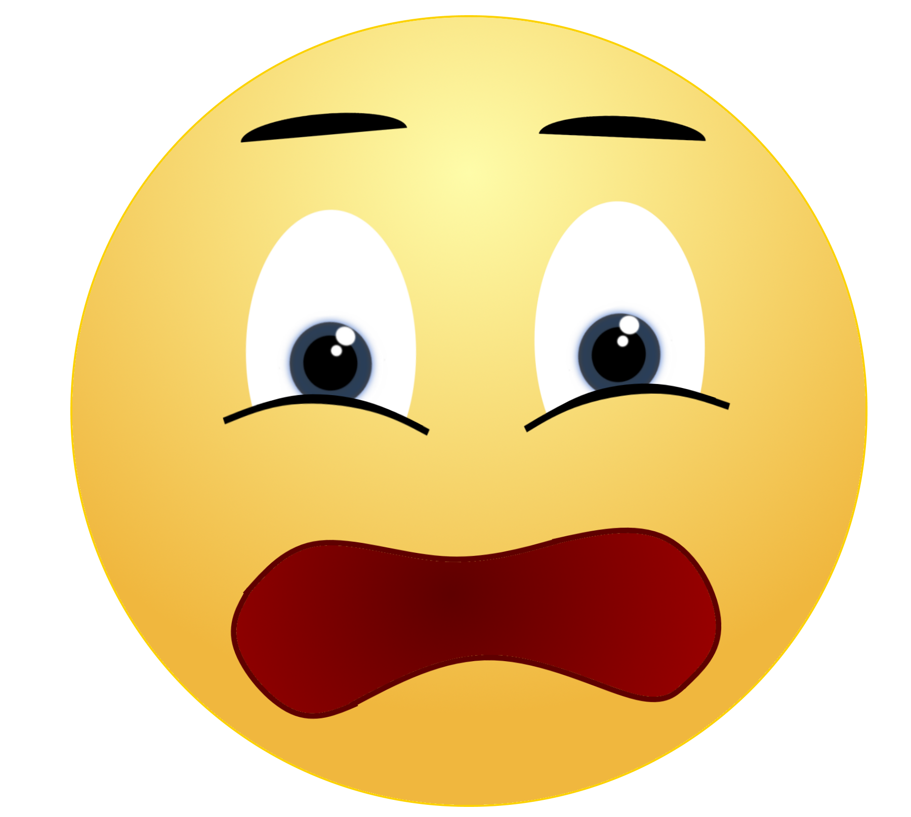 Bewildered Emoji Transparent PNG Image