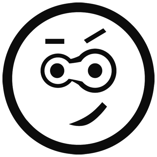 Black Outline Emoji Transparent PNG Image