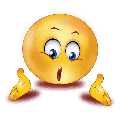 Confused Emoji Transparent PNG Image