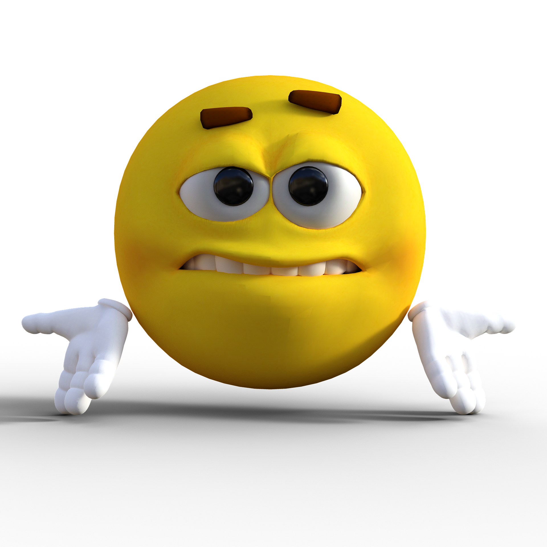 Emoji With Hand Cool Transparent PNG Image