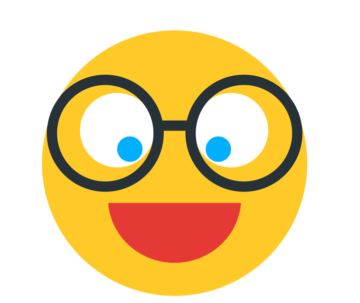 Whatsapp Emoji Hipster Cool Transparent PNG Image