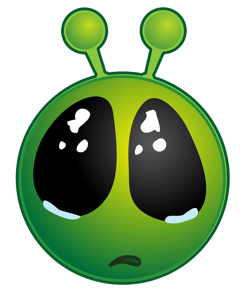 Alien Crazy Transparent PNG Image
