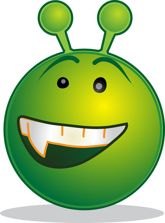 Alien Crazy Transparent PNG Image