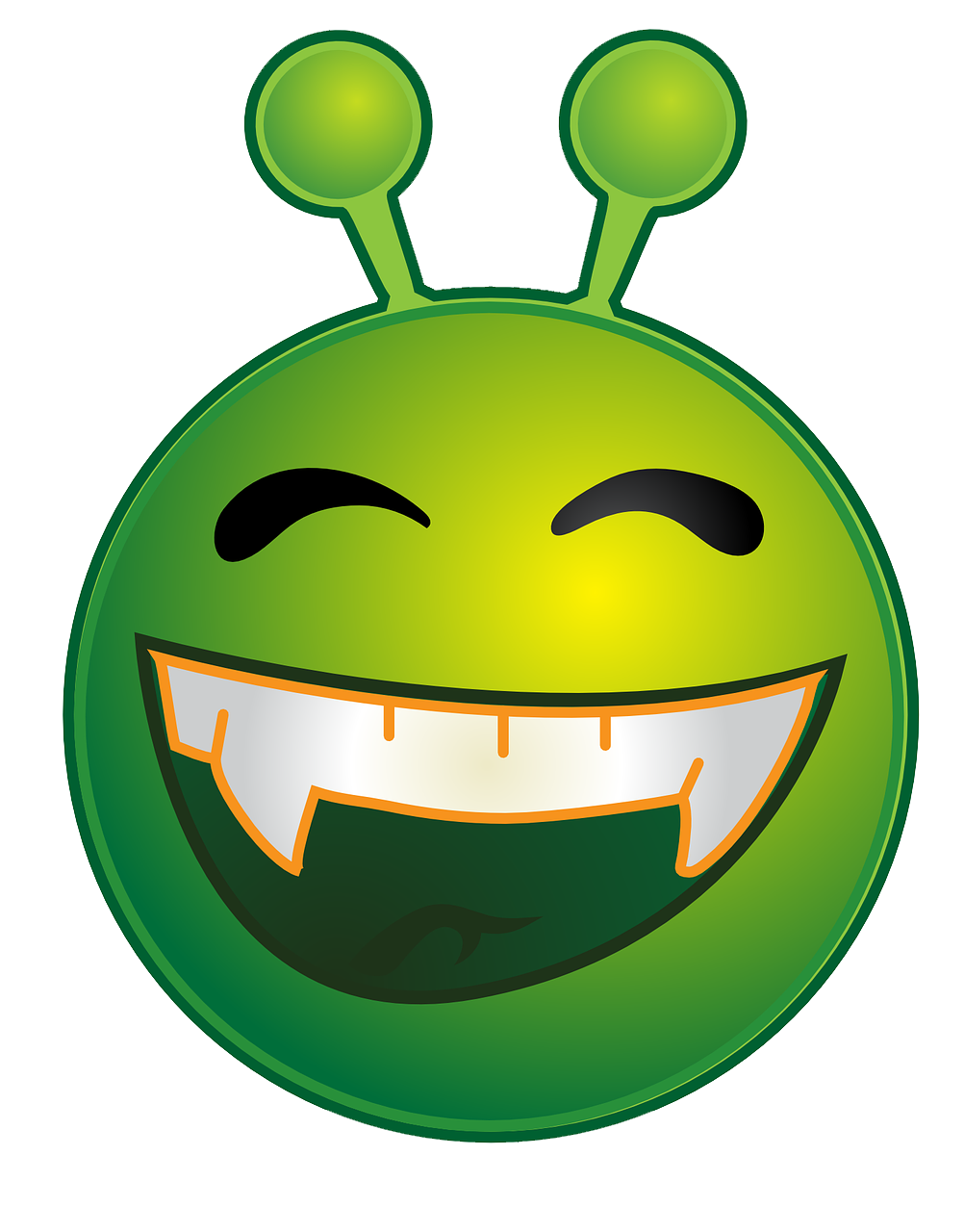 Alien Crazy Transparent PNG Image