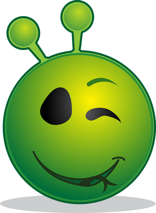 Alien Crazy Transparent PNG Image