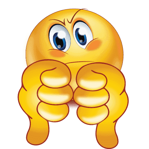 Dislike Emoji Transparent PNG Image