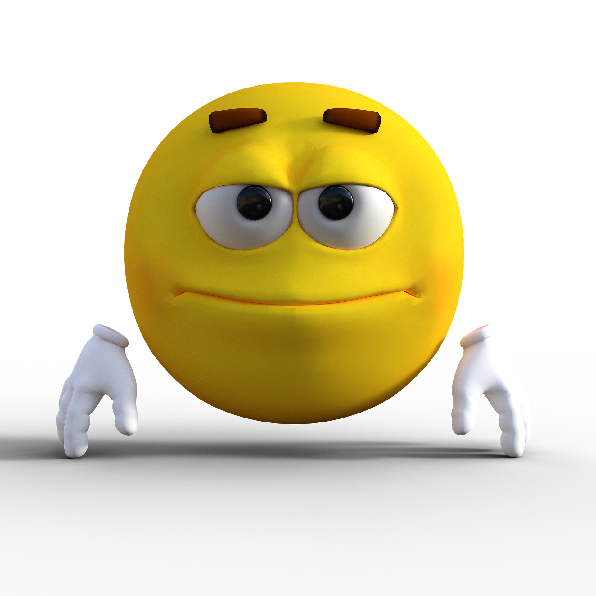 Pic Hand With Emoji Transparent PNG Image