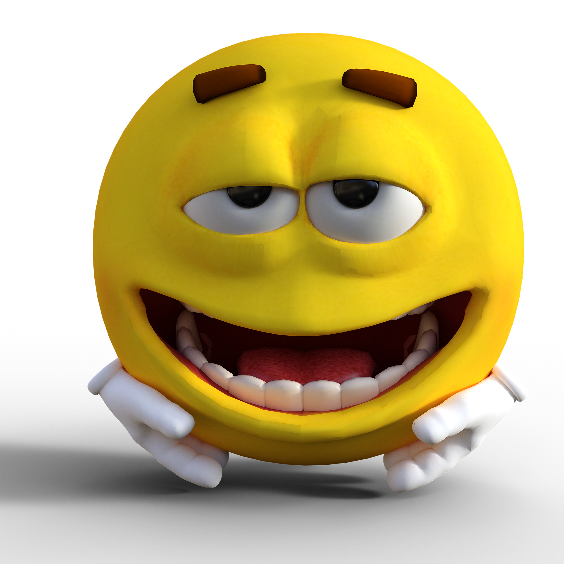 Hand With Emoji Transparent PNG Image