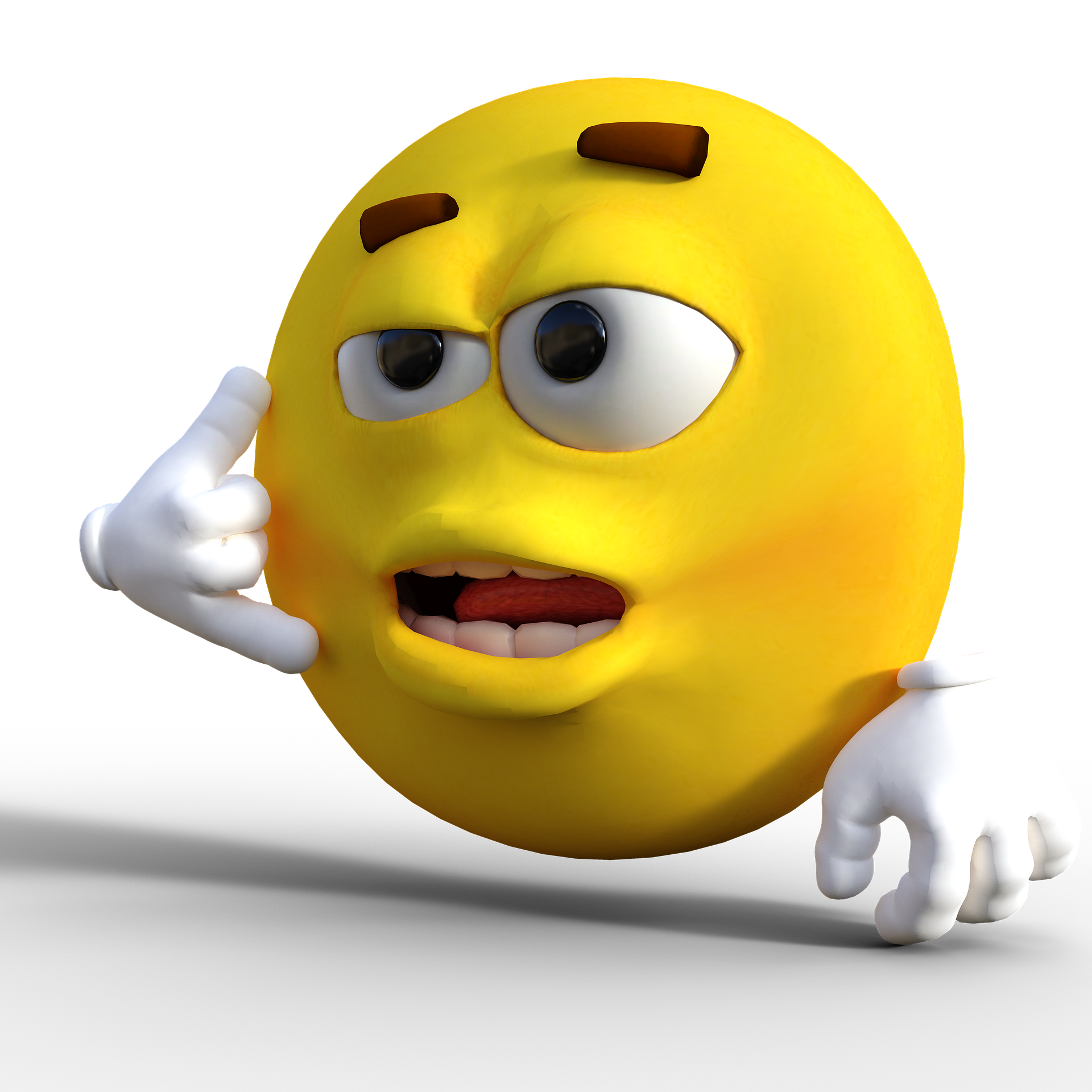 Hand With Emoji Transparent PNG Image