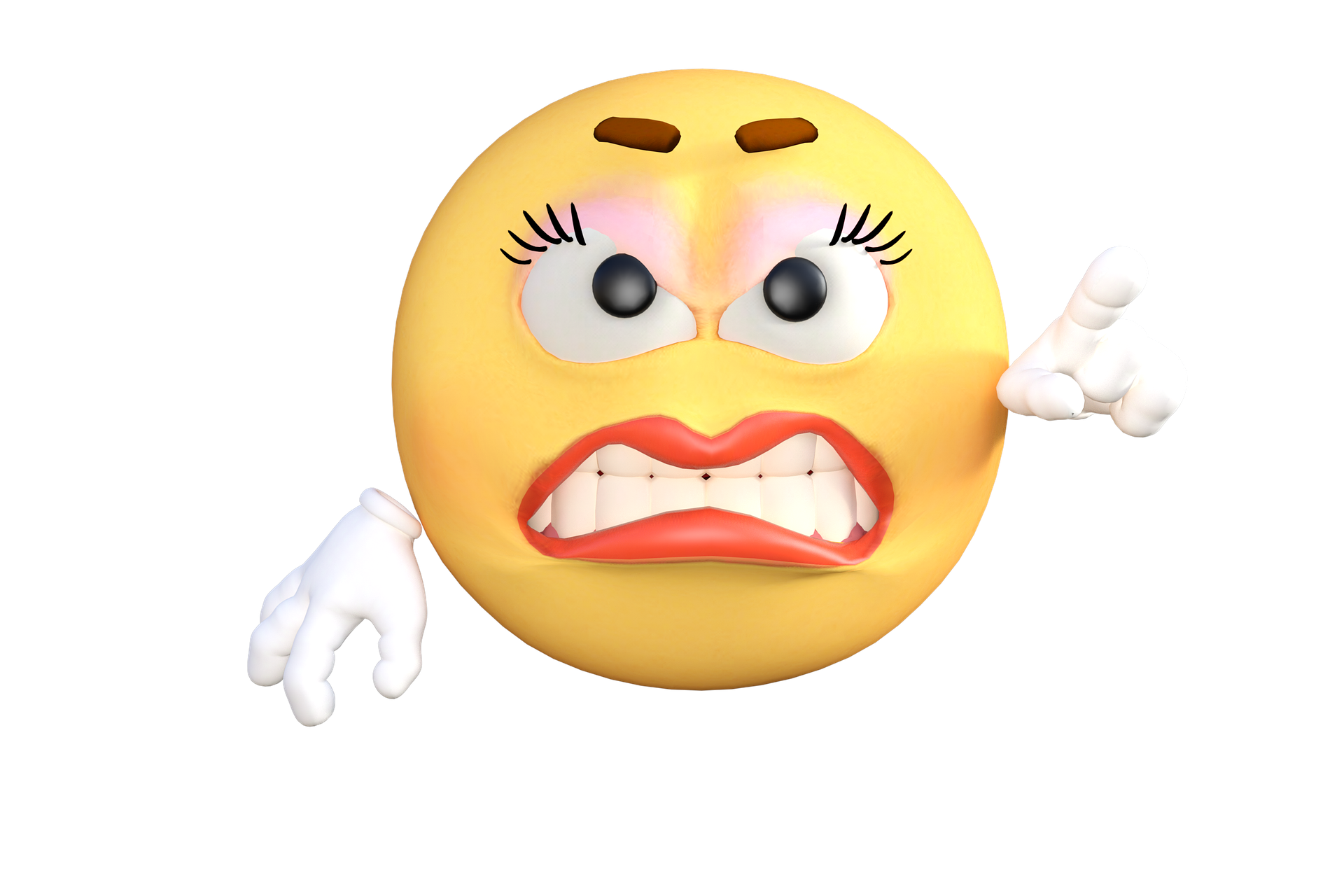 Pic Female Emoji Transparent PNG Image