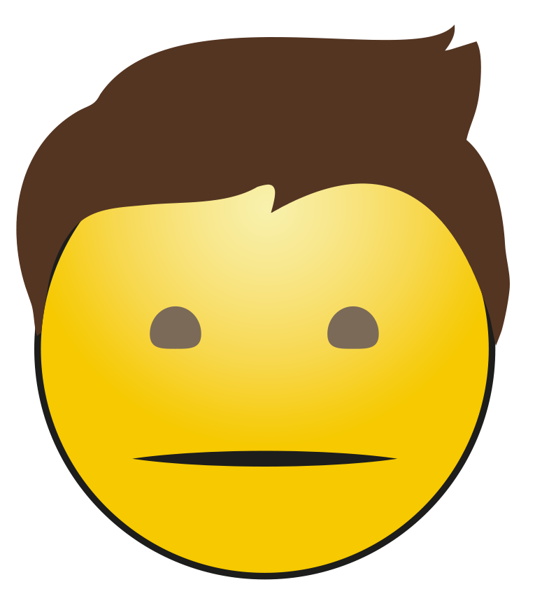 Funny Emoji Boy Transparent PNG Image