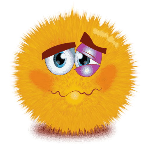 Fur Emoji Transparent PNG Image