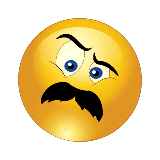 Gradient Angry Emoji Transparent PNG Image