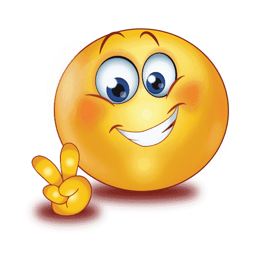 Gradient Great Job Emoji Transparent PNG Image