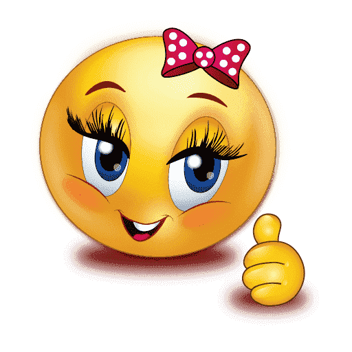 Gradient Great Job Emoji Transparent PNG Image