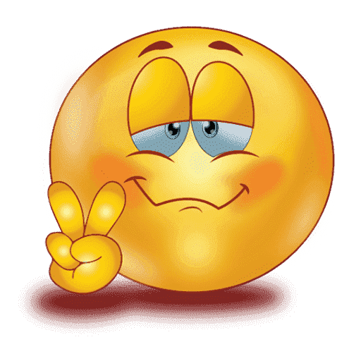 Gradient Great Job Emoji Transparent PNG Image