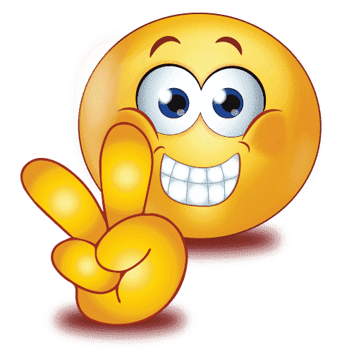 Gradient Great Job Emoji Transparent PNG Image