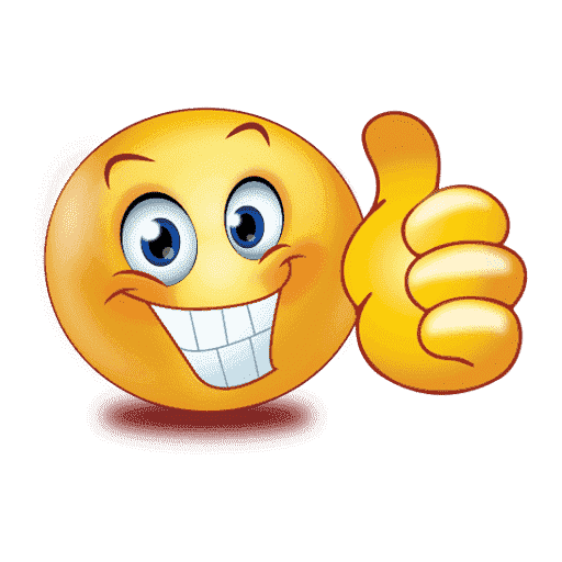 Great Job Emoji Transparent PNG Image