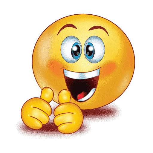 Great Job Emoji Transparent PNG Image