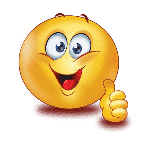 Great Job Emoji Transparent PNG Image