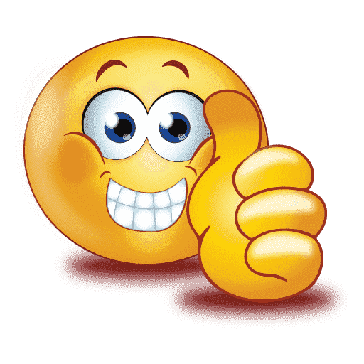 Great Job Emoji Transparent PNG Image