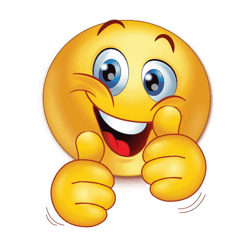 Great Job Emoji Transparent PNG Image