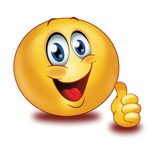 Great Job Emoji Transparent PNG Image
