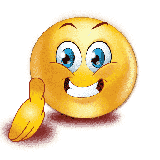 Greeting Emoji Transparent PNG Image