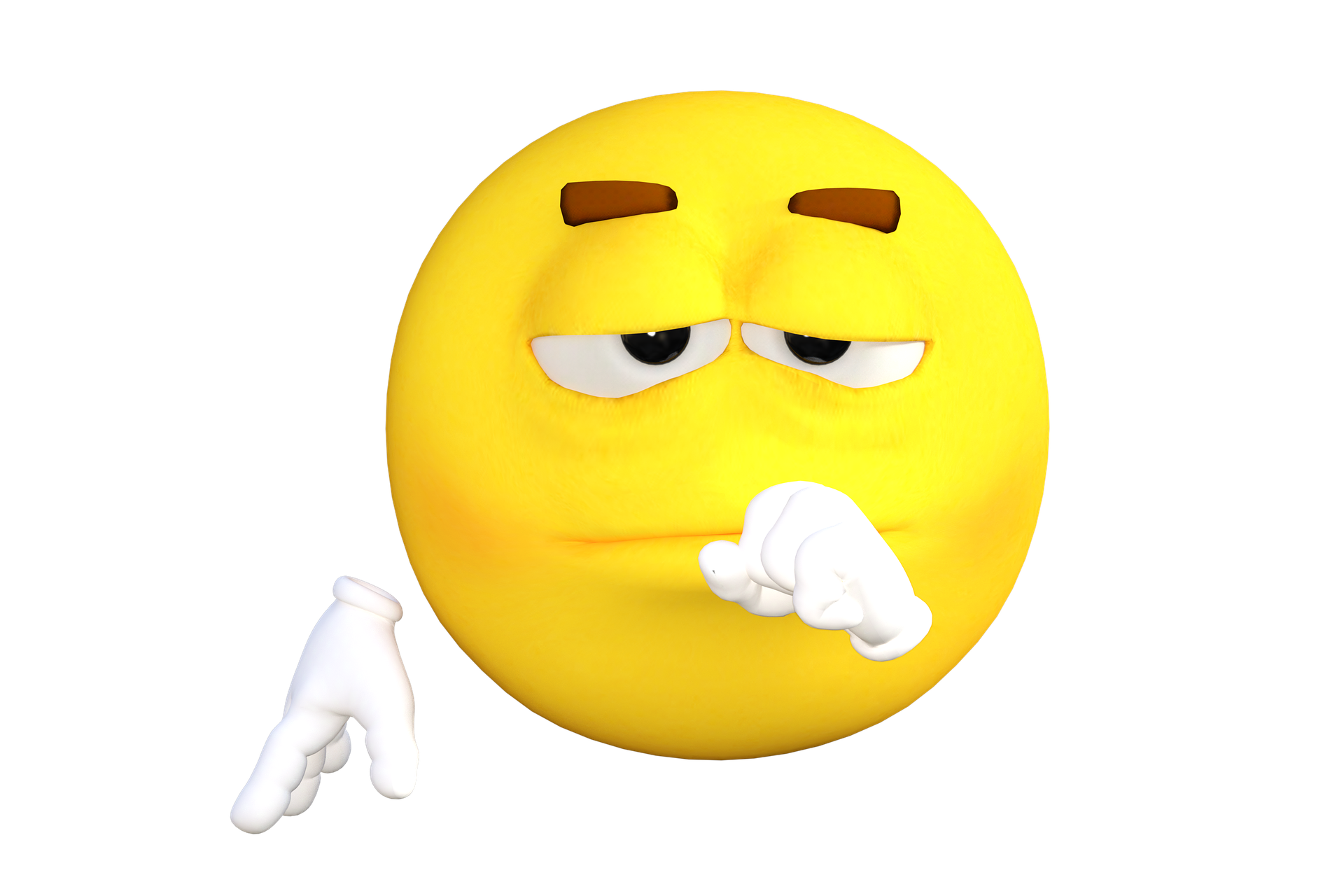 Emoji Hand Transparent PNG Image
