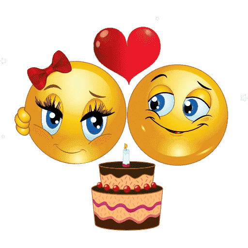 Emoji Birthday Happy Transparent PNG Image