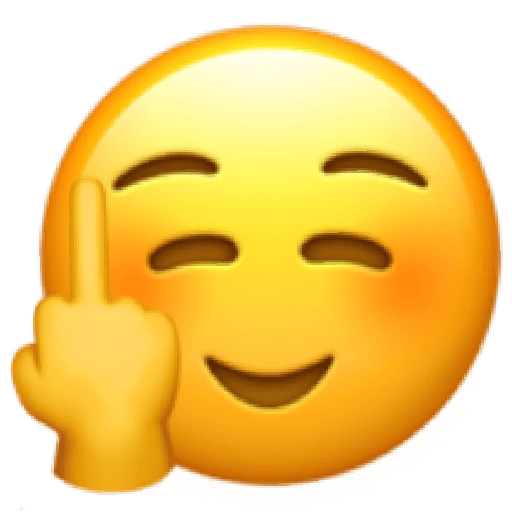 Heart Expression Emoji Transparent PNG Image