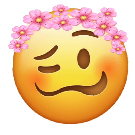 Heart Expression Emoji Transparent PNG Image
