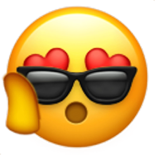 Heart Expression Emoji Transparent PNG Image