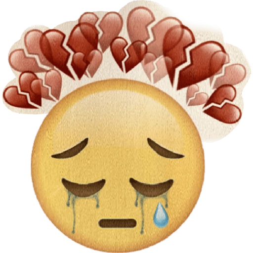 Heart Expression Emoji Transparent PNG Image