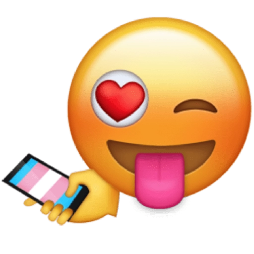 Heart Expression Emoji Transparent PNG Image