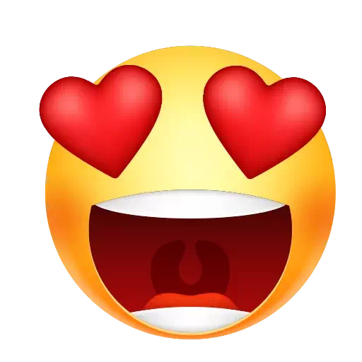 Heart Eyes Emoji File Transparent PNG Image