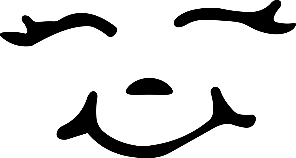 Line Face Transparent PNG Image