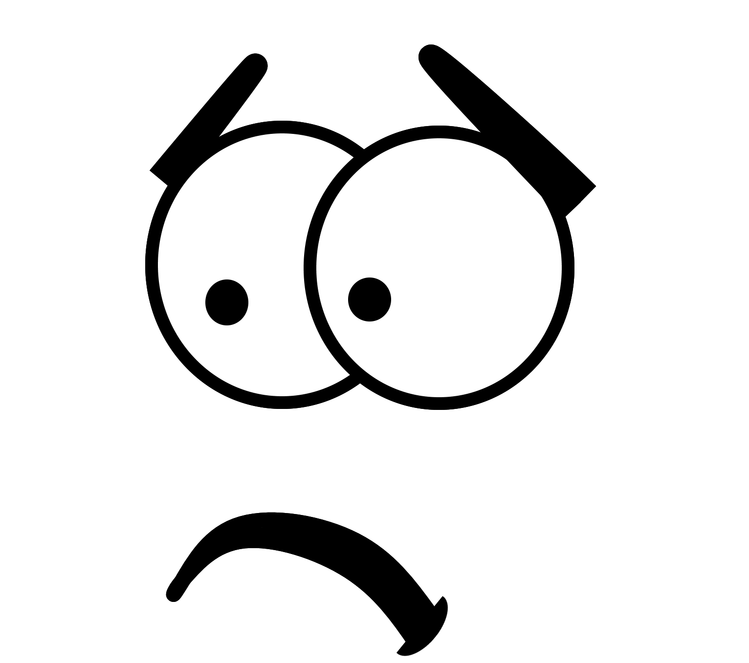 Emoji Art Outline Face Transparent PNG Image