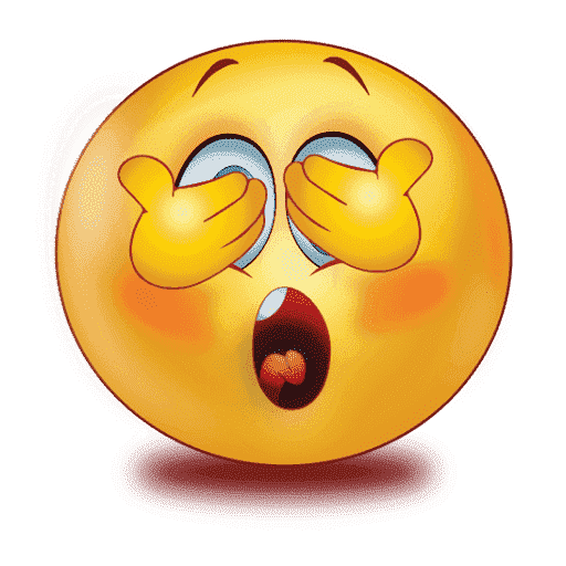Scared Emoji Transparent PNG Image