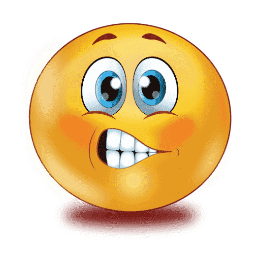 Scared Emoji Transparent PNG Image