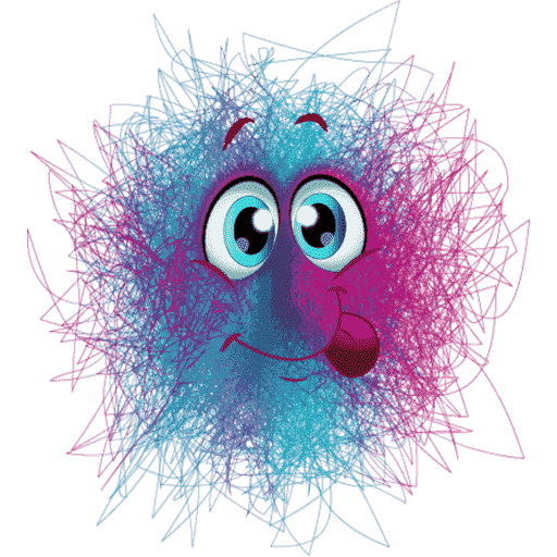 Scribble Emoji Transparent PNG Image